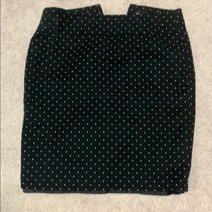 Polka dot skirt